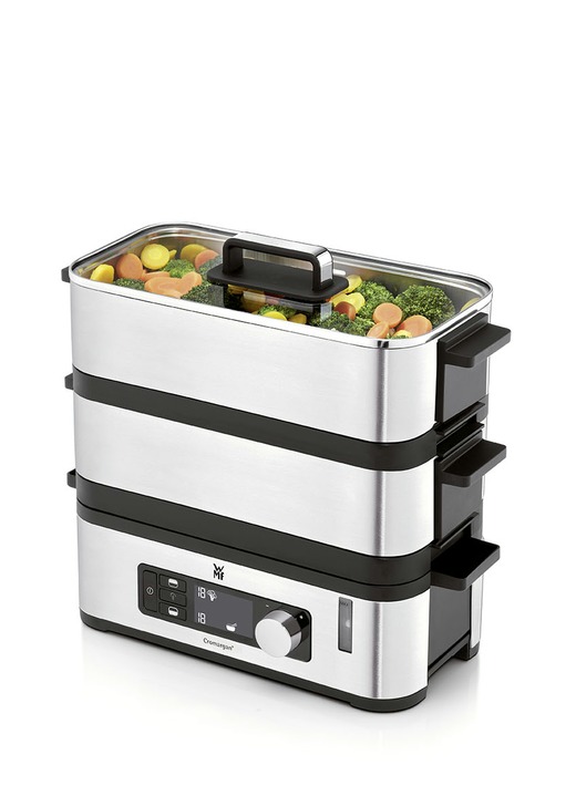 Kochen & Grillen - «WMF» Dampfgarer, in Farbe EDELSTAHL Ansicht 1