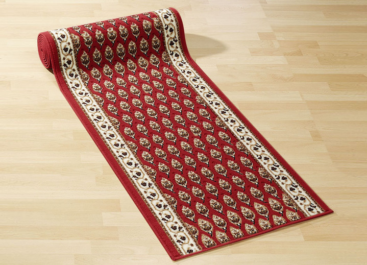 Teppiche - Läufer in Wunschlänge, in Größe 101 (Läufer 60 cm breit) bis 104 (Läufer 70 cm breit), in Farbe ROT Ansicht 1