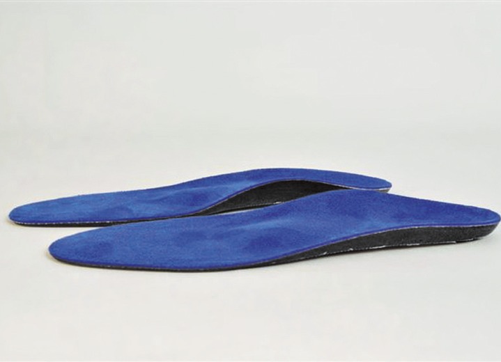 Schuhe & Einlagen - Orthopädische Weichpolstersohle, in Größe 001 bis 006, in Farbe BLAU/SCHWARZ Ansicht 1