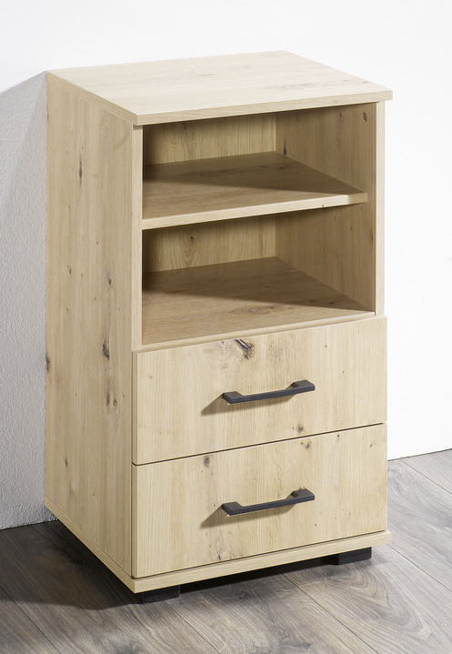Möbel - Kommoden in hochwertiger, stabiler Ausführung, in Farbe ARTISAN EICHE, in Ausführung Kommode mit 2 Nischen, Höhe 71 cm Ansicht 1