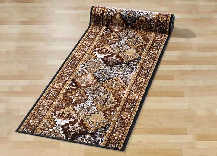 Teppiche - Läufer nach Wunschmass in verschiedenen Farben, in Größe 101 (Läufer, 60 cm breit) bis 106 (Läufer, 100 cm breit), in Farbe BEIGE Ansicht 1