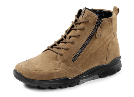 Waldläufer, gefütterte Damen-Stiefeletten, Weite H, mit herausnehmbarem Fussbett