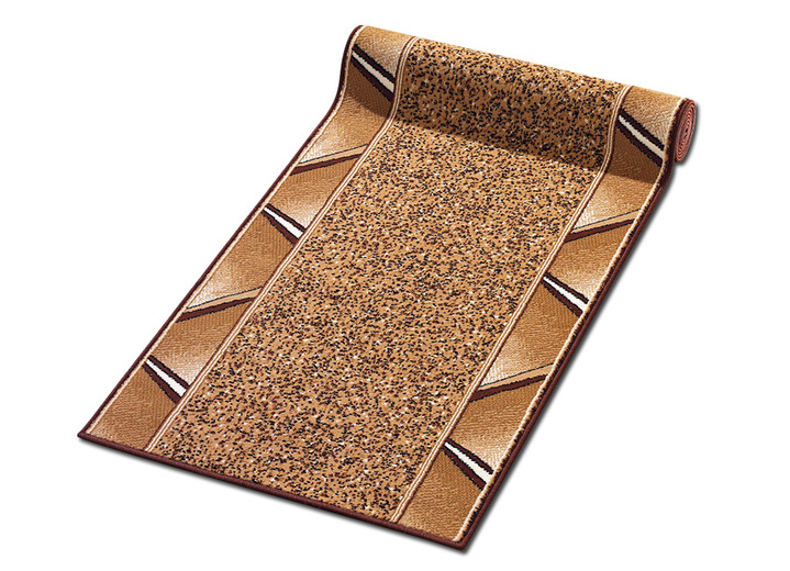 Teppiche - Läufer nach Wunschmass, für Fussbodenheizung geeignet, in Größe 103 (Läufer, 70 cm breit) bis 109 (Läufer, 120 cm breit), in Farbe BEIGE Ansicht 1