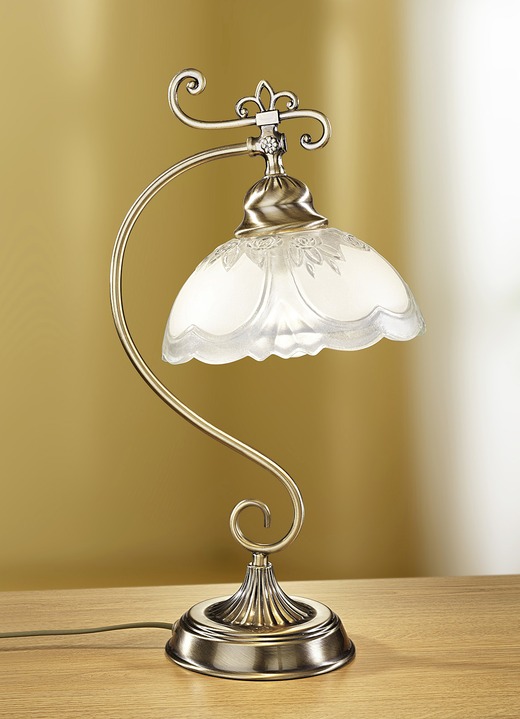 Lampen - Tischleuchte, 1-flammig, in Farbe BRONZE