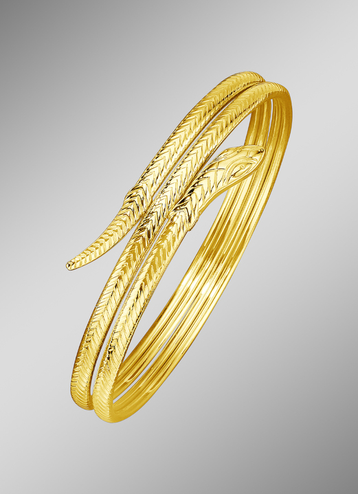 Armbänder - Schlangen-Armreif, in Farbe  Ansicht 1