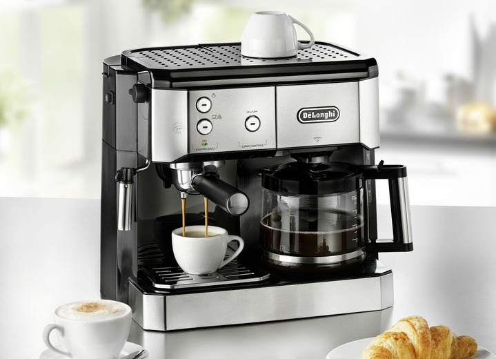 Kaffee-Vollautomaten & Espressomaschinen - «De’Longhi BCO411.B/BCO421.S» Kaffee-/Espressomaschine, in Farbe EDELSTAHL Ansicht 1