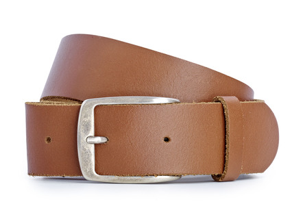 Trendiger Herren-Gürtel aus Leder, 4 cm breit