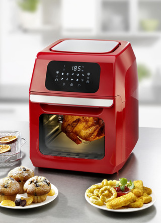 Digitale Heissluft-Fritteuse mit Grillfunktion