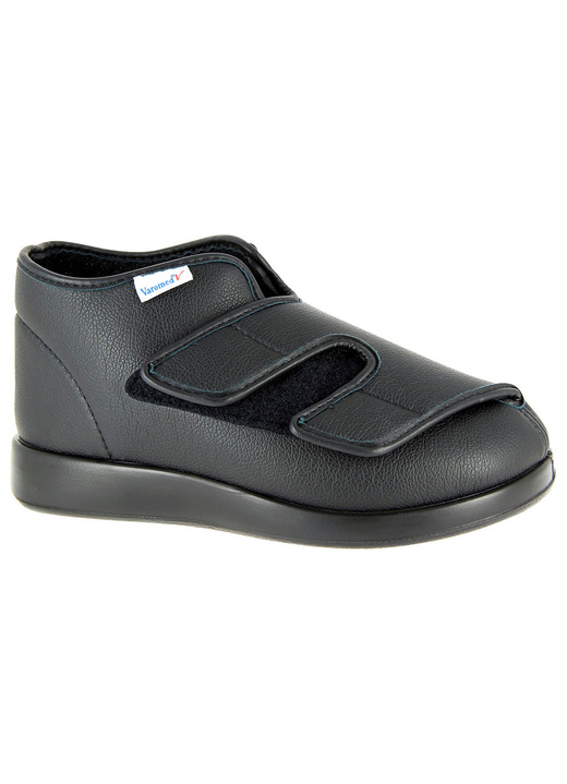 Schuhe - Florett Klettschuh für Damen und Herren, in Größe 037 bis 047, in Farbe SCHWARZ, in Ausführung Innenfutter 100% Baumwolle Ansicht 1