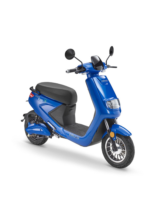 Elektromobilität - Elektro-Roller für maximalen Elektro-Fahrspass, in Farbe BLAU, in Ausführung Höchstgeschwindigkeit 25 km/h Ansicht 1