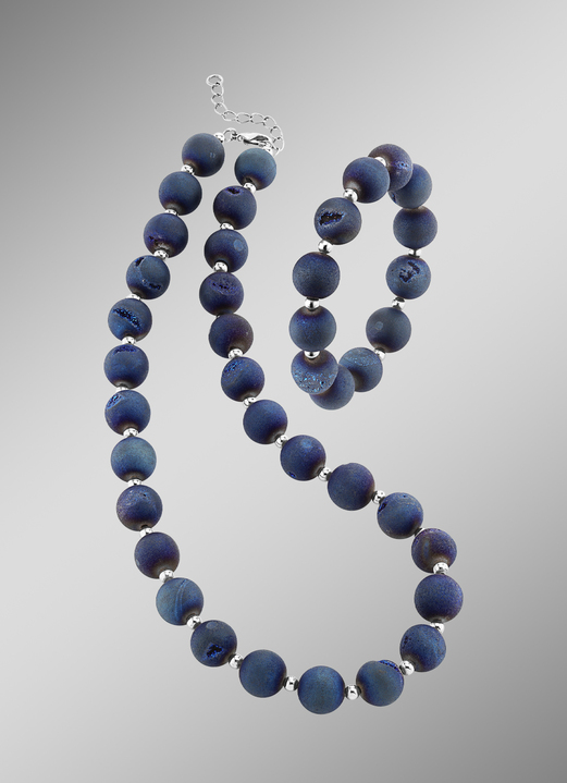 - 2-teiliges Schmuck-Set, in Farbe DUNKELBLAU Ansicht 1