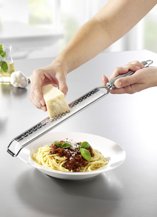 Haushaltshelfer - Zester-Reiben-Set, 2-teilig, in Farbe EDELSTAHL Ansicht 1