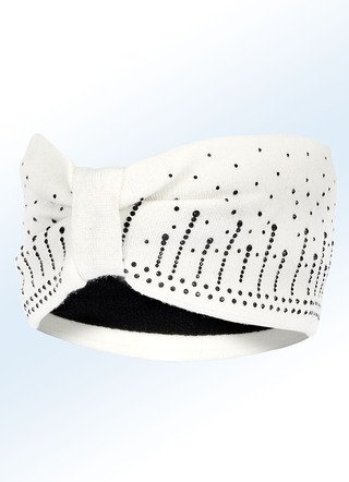 Elegantes Damen-Stirnband, mit Glitzer-Applikationen