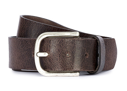 Klassischer Herren-Gürtel aus Leder, 4 cm breit