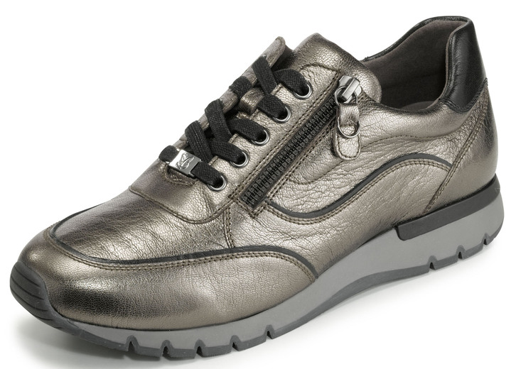 - Caprice Schnürschuh mit praktischem Seitenreissverschluss, in Größe 036 bis 042, in Farbe BRONZE Ansicht 1