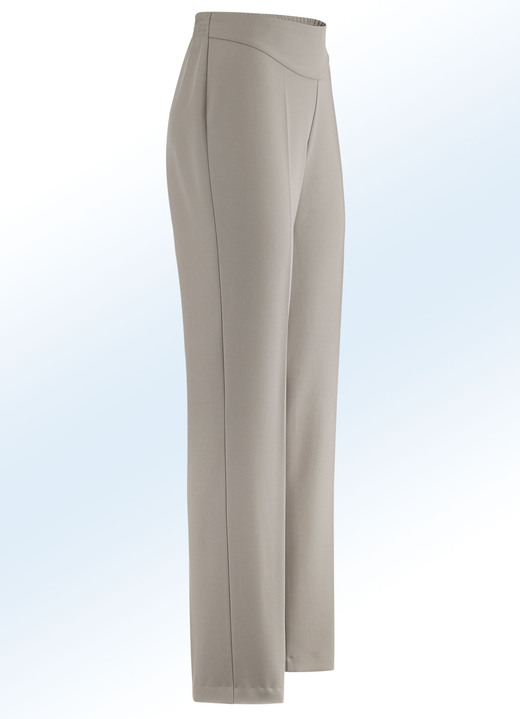 SALE - Hose in eleganter Schnittführung, in Größe 018 bis 235, in Farbe TAUPE Ansicht 1