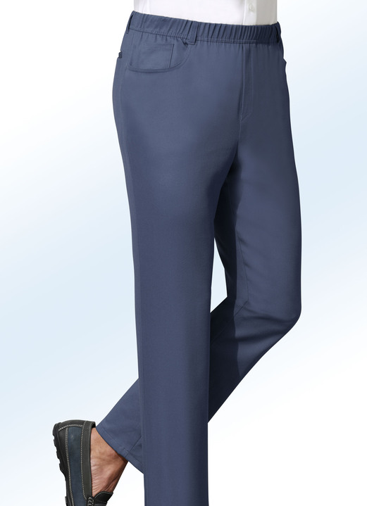 Hosen - «Klaus-Modelle»-Schlupfhose in 4 Farben Hosen - «Klaus-Modelle»-Schlupfhose in 4 Farben, in Größe 024 bis 062, in Farbe MARINE