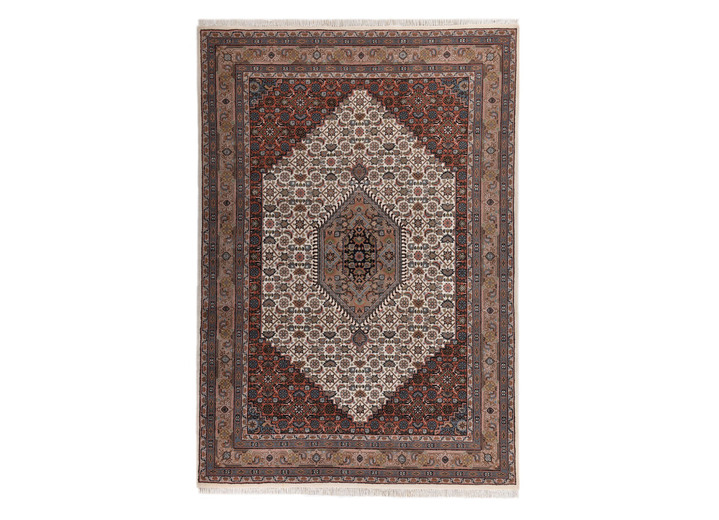 Teppiche - Handgeknüpfte Brücken, Teppiche und Galerien aus 100% Schurwolle, in Größe 101 (Brücke, 40x 60 cm) bis 313 (Teppich rund, ø 250 cm), in Farbe BEIGE, in Ausführung Qualität Spezial Ansicht 1