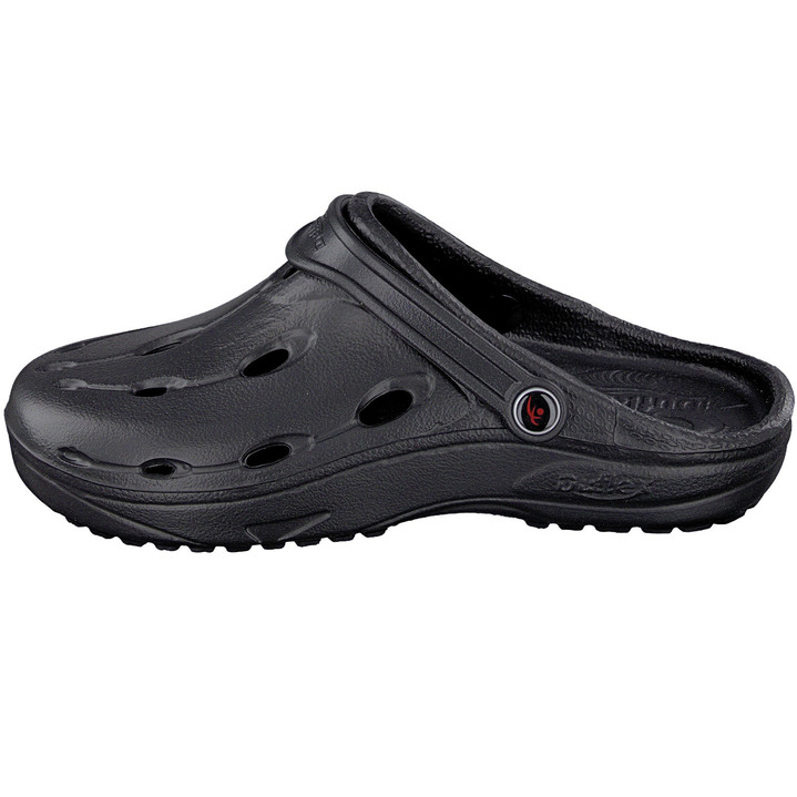 Sandaletten & Pantoletten - Chung Shi Dux Clog: Von Orthopäden empfohlen, in Größe 3XL (46/47) bis XXL (44/45), in Farbe SCHWARZ Ansicht 1