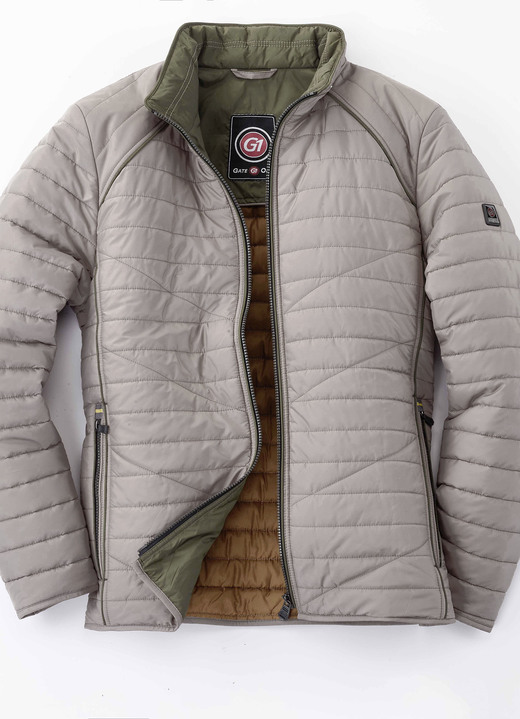 Jacken & Mäntel - Steppkurzjacke von «Gate One» in 4 Farben, in Größe 048 bis 064, in Farbe BEIGE