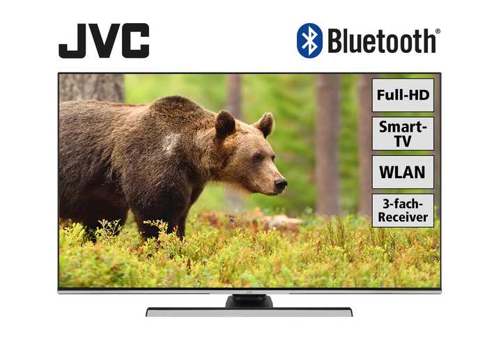 Fernseher - JVC LT-32VF5158 Full-HD-LED-Fernseher, in Farbe SCHWARZ Ansicht 1