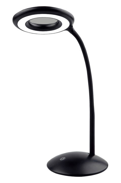 Tischlampe - LED-Lupenlampe mit 8-facher Vergrösserung, in Farbe SCHWARZ Ansicht 1