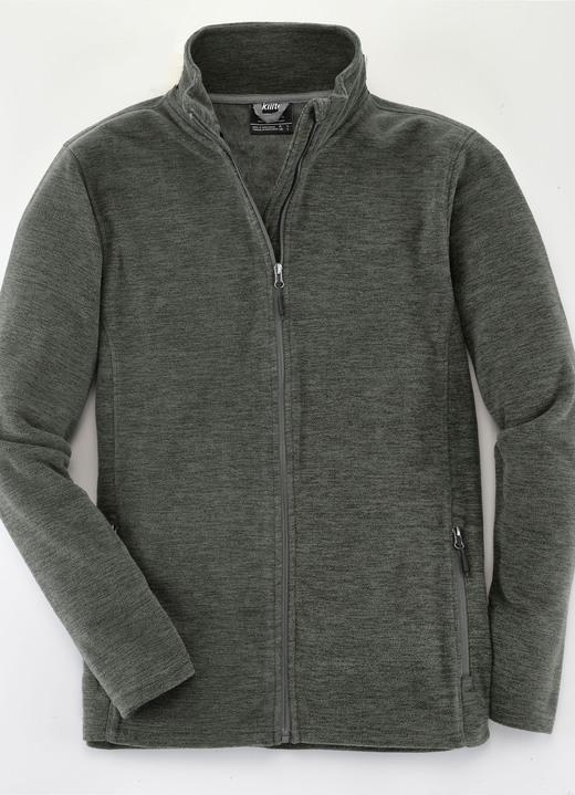 Jacken & Mäntel - Fleecejacke von «Killtec» in 3 Farben, in Größe 3XL (56) bis XXL (54), in Farbe OLIV Ansicht 1
