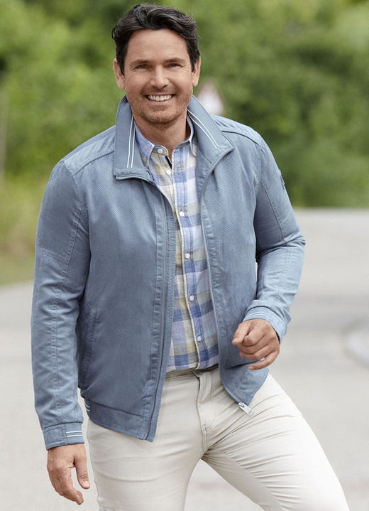 Jacken & Mäntel - Blouson von «Redpoint», in Größe 048 bis 062, in Farbe GRAUBLAU