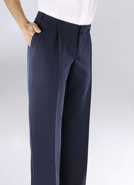 Hosen - Unterbauchhose von «Klaus Modelle» in 3 Farben Hosen - Unterbauchhose von «Klaus Modelle» in 3 Farben, in Größe 025 bis 060, in Farbe MARINE