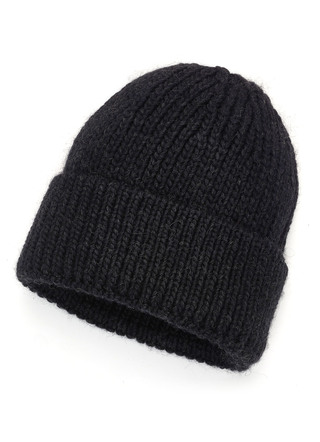 Trendige Damen-Mütze mit Umschlag