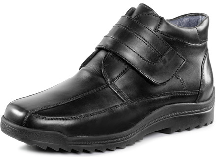 Waldläufer, gefütterte Herren-Boots, Winterscuhe, Weite K, mit Lammfell