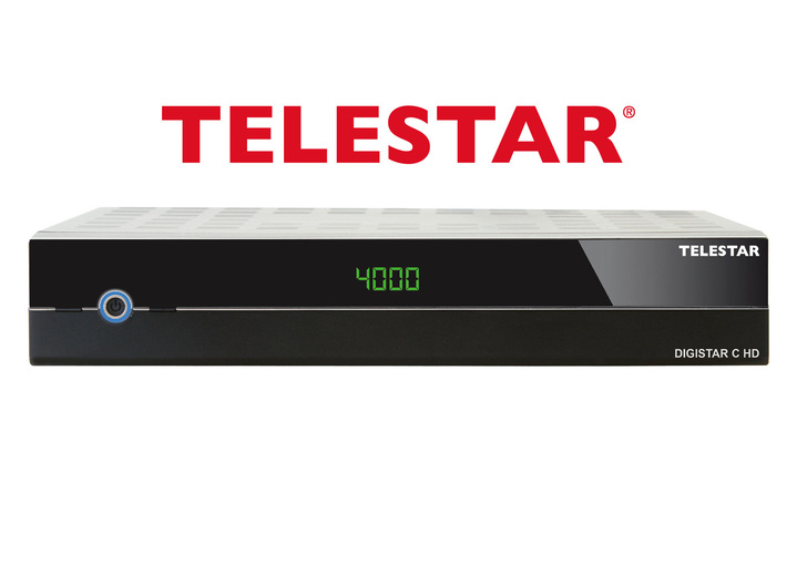 Fernseher - Telestar Digistar C HD-Receiver für Kabelanschluss, in Farbe SCHWARZ Ansicht 1