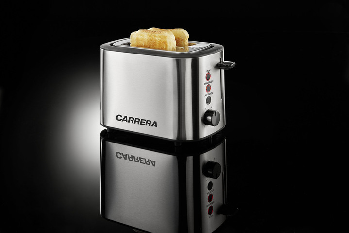 Küchengeräte - Carrera Edelstahl-Toaster, in Farbe SILBER