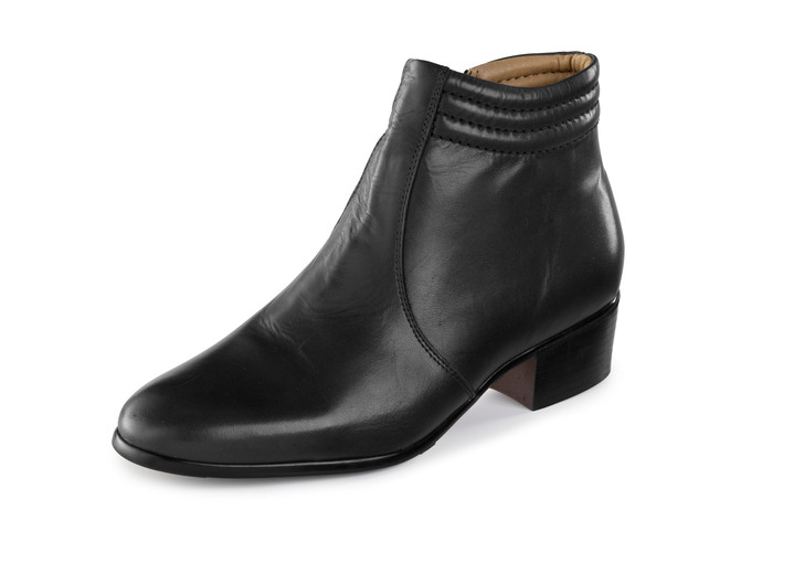 Stiefeletten - GINO GALANTE, elegante Herren-Stiefeletten, mit Reissverschluss, in Größe 040 bis 046, in Farbe SCHWARZ Ansicht 1