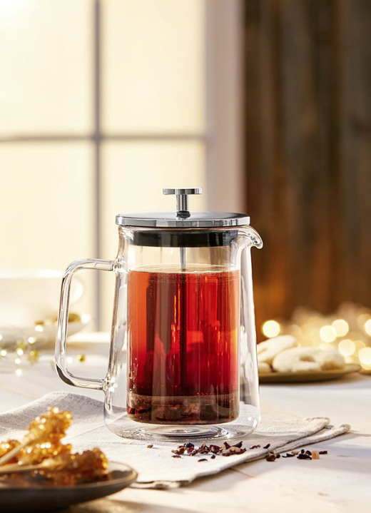 Haushaltshelfer - Thermo Kaffee-Tee Presse, in Farbe TRANSPARENT
