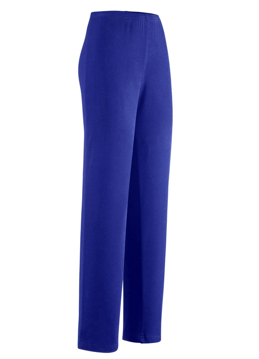 Hosen in Schlupfform - Hose mit edlem Glanz Hosen in Schlupfform - Hose mit edlem Glanz, in Größe 020 bis 060, in Farbe ROYALBLAU