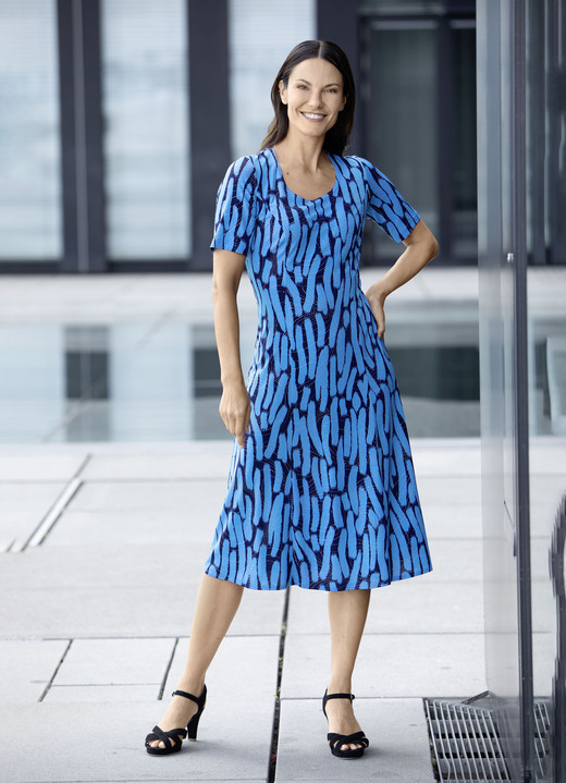 Abendkleider - Kleid von Klaus Modelle Abendkleider - Kleid von Klaus Modelle, in Größe 036 bis 054, in Farbe TÜRKIS-NACHTBLAU
