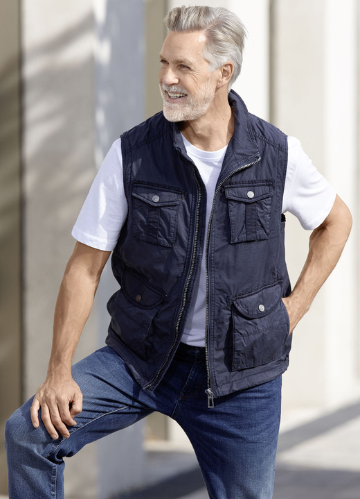 Gilets - «Redpoint»-Gilet in 3 Farben Gilets - «Redpoint»-Gilet in 3 Farben, in Größe 048 bis 064, in Farbe MARINE