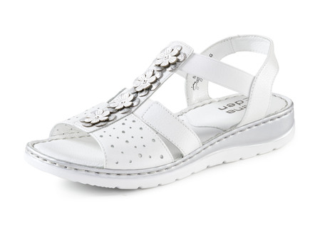 ELENA EDEN, sommerliche Damen-Sandalen, Weite G, aus Leder