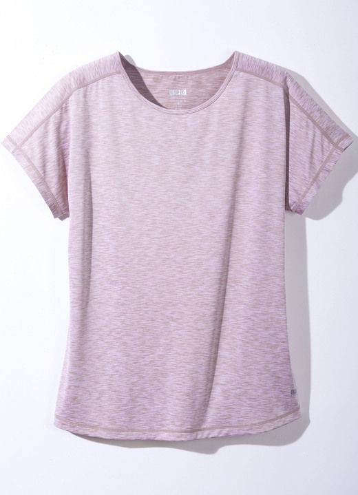 - Funktionsshirt von «LPO» in 3 Farben, in Größe 036 bis 050, in Farbe ALTROSA MELIERT