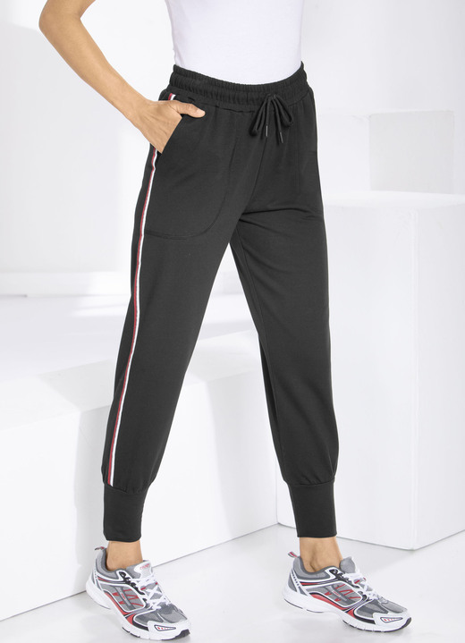 Freizeithosen - Freizeithose von «Plantier» in 4 Farben Freizeithosen - Freizeithose von «Plantier» in 4 Farben, in Größe 019 bis 052, in Farbe SCHWARZ