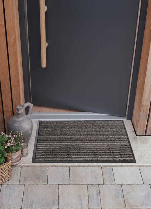 Fussmatten - Unverwüstliche Schmutzfangmatte, in Größe 101 (40x 60 cm) bis 103 (60x 80 cm), in Farbe BEIGE Ansicht 1