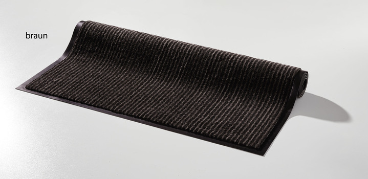 Fussmatten - Unverwüstliche Schmutzfangmatte, in Größe 101 (40x 60 cm) bis 103 (60x 80 cm), in Farbe BRAUN Ansicht 1
