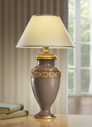 Tischlampe aus italienischer Keramik