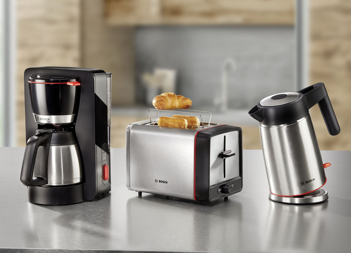 Küchengeräte-Serien - Bosch Frühstücksserie im kompakten Design, in Farbe EDELSTAHL, in Ausführung Toaster