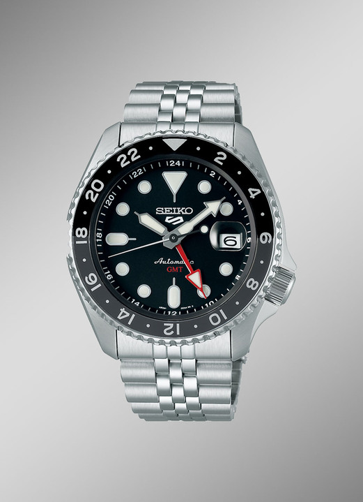- Automatik-Herrenuhr Seiko 5 Sports GMT, in Farbe  Ansicht 1