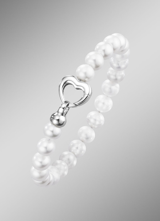Armbänder - Armband mit Süsswasser-Zuchtperlen, in Farbe  Ansicht 1