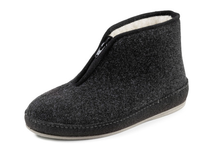 Textil-Stiefelette mit praktischem Reissverschluss