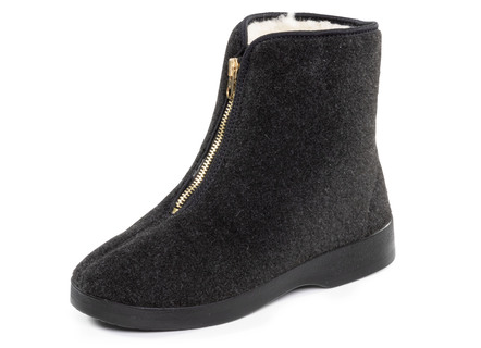 Haus-Stiefel mit praktischem Reissverschluss