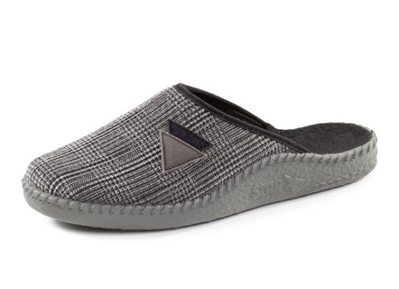 Textil-Pantoffel mit anatomisch geformtem Fussbett